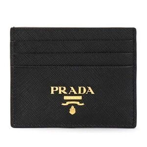 Metal Logo Cardholder Gold Qwa